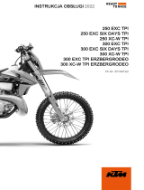 KTM 250 XC-W TPI 2022 Instrukcja obsługi