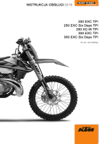 KTM 250 XC-W TPI 2018 Instrukcja obsługi