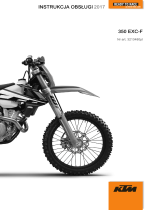 KTM 350 EXC-F 2017 Instrukcja obsługi