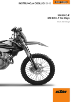 KTM 350 EXC-F 2019 Instrukcja obsługi