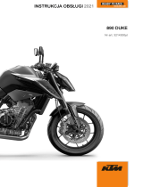 KTM 890 Duke 2021 Instrukcja obsługi