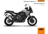 KTM 1290 SUPER ADVENTURE S 2018 Instrukcja obsługi