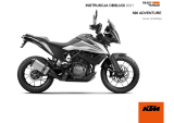 KTM 390 Adventure 2021 Instrukcja obsługi