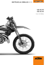 KTM 125 XC-W 2019 Instrukcja obsługi