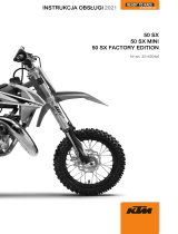 KTM 50 SX 2021 Instrukcja obsługi