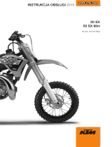 KTM 50 SX Mini 2015 Instrukcja obsługi