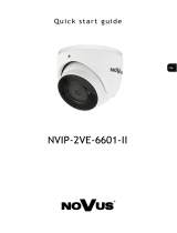 Novus NVIP-2VE-6601-II Instrukcja obsługi