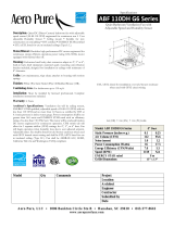 Aero Pure ABF110DH G5 OR Specyfikacja