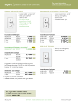 Lutron S-1000-BL Instrukcja obsługi