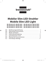 Brennenstuhl ML DN 9850 FL 5M DE 3925 Instrukcja obsługi