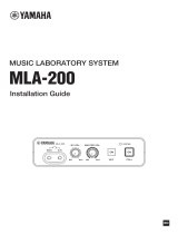 Yamaha MLA-200 Instrukcja instalacji