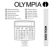 Olympia Olympia 2503 Instrukcja obsługi