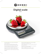 Hendi Digital Scale 570004 Instrukcja obsługi