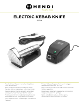 Hendi 267264 Electric Kebab Knife Instrukcja obsługi