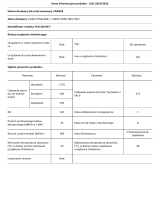 Franke FCB 320 NE F Product Information Sheet