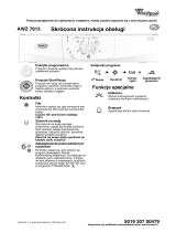 Whirlpool AWZ 7813 Program Chart