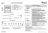 Whirlpool AKP 366 WH Program Chart