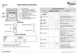 Whirlpool AKZ 448 TI Program Chart