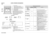 Whirlpool AKZ 421 WH Program Chart