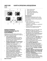 Whirlpool AKR 300/NB Program Chart