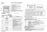 Whirlpool AKZ 287 IX Program Chart