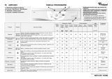 Whirlpool AWM 6091 Program Chart