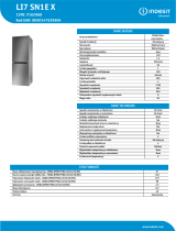 Indesit LI7 SN1E X Product data sheet