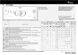 Whirlpool AWT 2289 /1 Program Chart