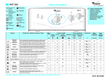 Whirlpool AWT 2061 Program Chart