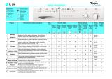 Whirlpool FL 244/1WP Program Chart