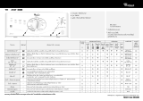 Whirlpool AWT 3088 Program Chart