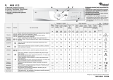 Whirlpool AWM 6122 Program Chart