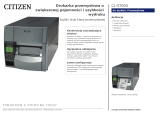 Citizen CL-S700II Karta katalogowa