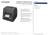 Citizen CL-S631 Karta katalogowa