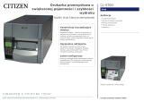 Citizen CL-S700 Karta katalogowa