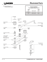 Moen 87401 Exploded Parts View