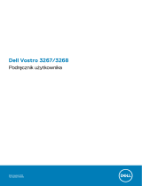 Dell Vostro 3268 Instrukcja obsługi