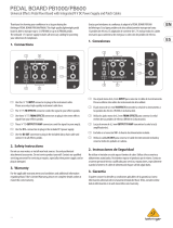 Behringer PB600 Instrukcja obsługi