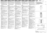 Eaton MSFSVG-400AC/24VDC/5A Instrukcja obsługi
