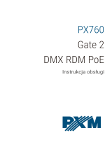 PXM PX760 Instrukcja obsługi