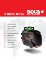Sola PLANO 3D GREEN Instrukcja obsługi