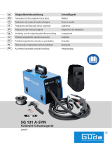 Güde Fülldraht-Schweißgerät SG 131 A-SYN Instrukcja obsługi