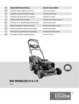 Güde Rasenmäher BIG WHEELER 514.7 R Instrukcja obsługi