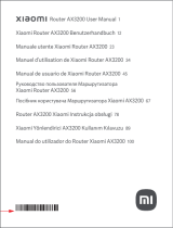 Xiaomi AX3200 Wifi 6 Dual Band Router Instrukcja obsługi