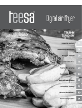 Teesa TSA8046 Digital Air Fryer Instrukcja obsługi