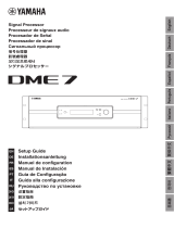 Yamaha DME7 Instrukcja instalacji