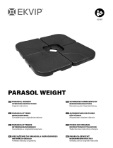 EKVIP 021417 Parasol Weight Instrukcja obsługi