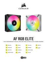 Corsair AF RGB ELITE Triple Fan Kit Instrukcja obsługi