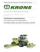 Krone Messages - Parameters Instrukcja obsługi