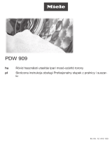 Miele PDW 909 Instrukcja obsługi